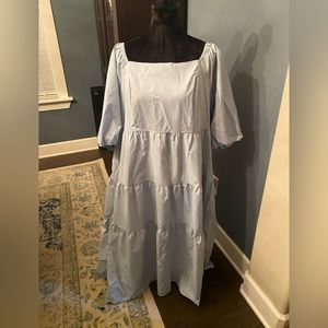 SHEIN Baby Blue dress size 4x